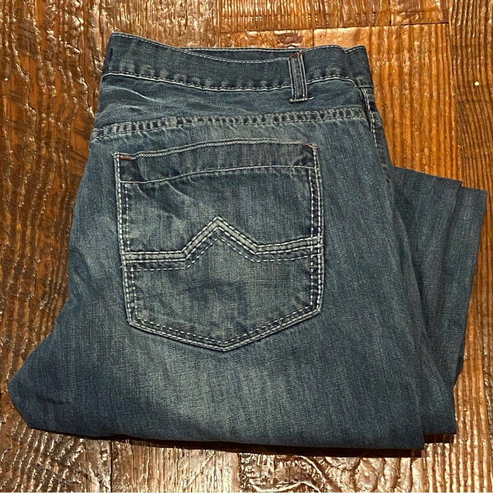 INTERNATIONAL CONCEPT INC COPENHAGEN Modern Boot Men's Blue Jeans W36 L34
